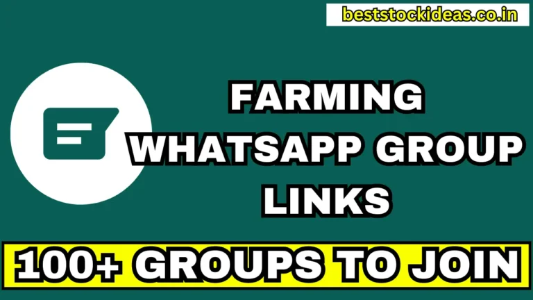 Farming Whatsapp Group Links