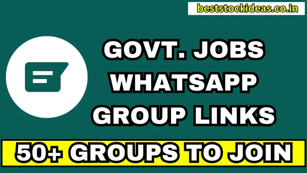 Government Jobs Whatsapp Group Links