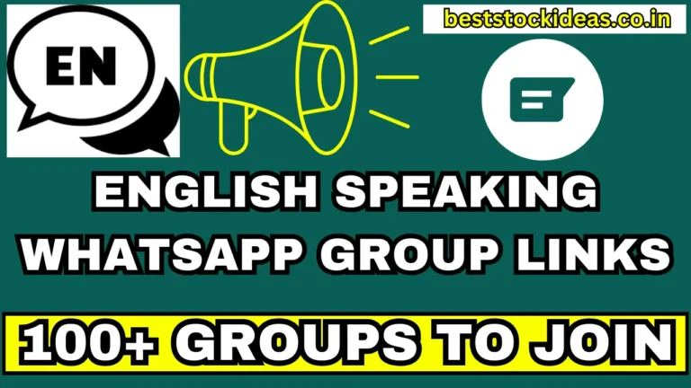 English Speaking Course Whatsapp Group Links