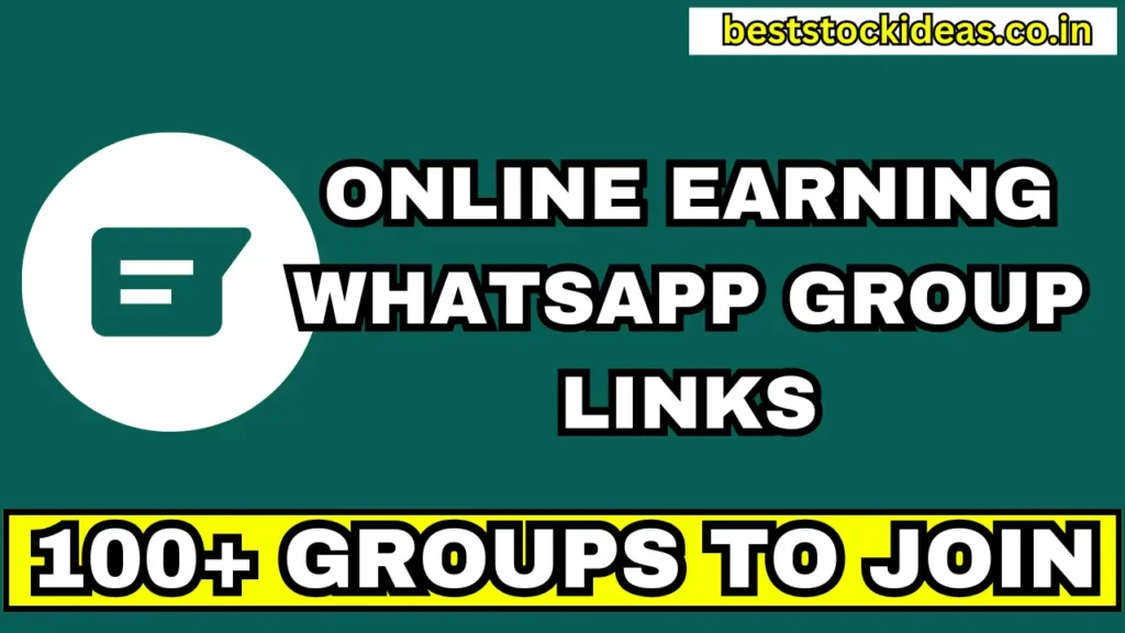 Online Earning Whatsapp Group Links